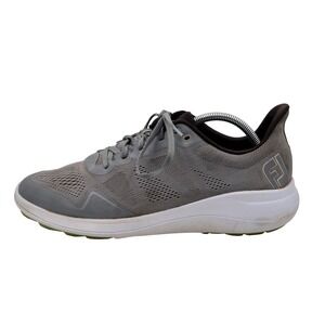 FootJoy FJ Flex Golf Shoes Mens Size 10.5 Gray Mesh Spikeless Sneakers 56142